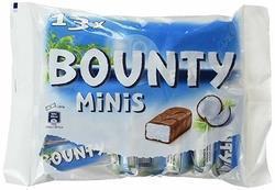 Bounty Minis 206g le sachet de 7